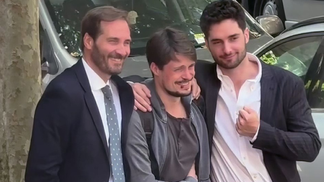 Alberto (Maurizio Aiello), Gianluca (Flavio Gismondi) e Niko (Luca Turco) © Un Posto al Sole Rai