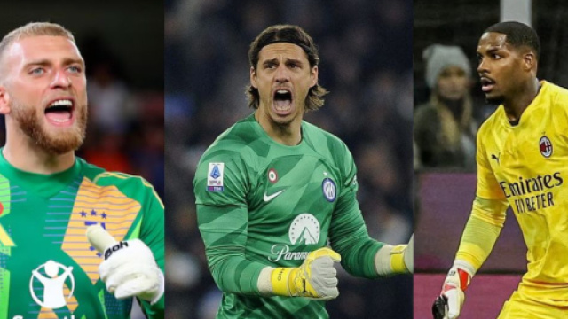Di Gregorio, Sommer e Maignan © Profilo X dei tre calciatori