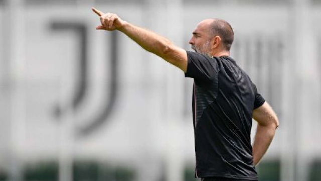 Igor Tudor durante un allenamento © Juventus FC