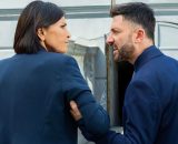 Marina Giordano (Nina Soldano) in un confronto con Gennaro Gagliotti (Carlo Caracciolo) © Un Posto al Sole Rai