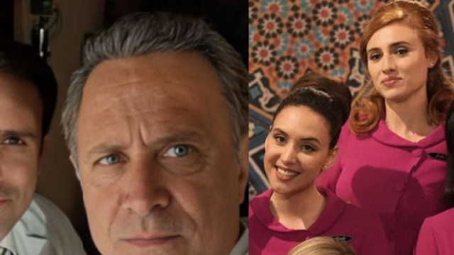 Enrico, Alberto, Agata, Delia ed Elvira - screenshot © Facebook / Paolo Romano / - screenshot Rai.