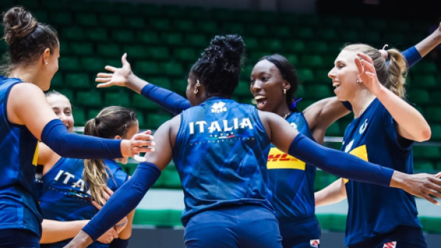Nazionale italiana di pallavolo © Pagina Facebook ufficiale della Federazione Italiana Pallavolo