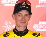 Jonas Vingegaard alla presentazione della Vuelta - © Screenshot Eurosport