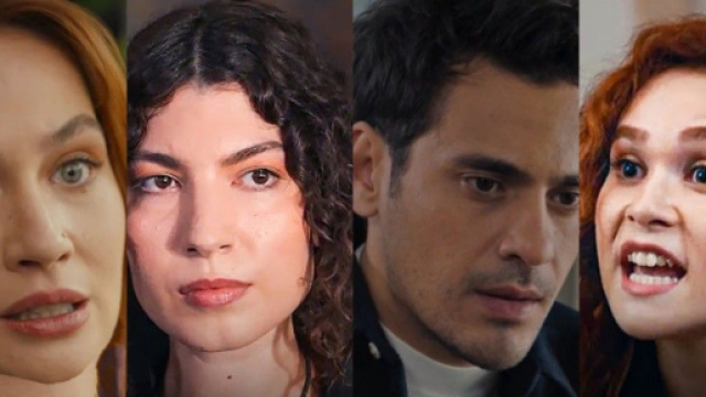 Ipek, Azra, Tolga e Selin - screenshot © Tradimento