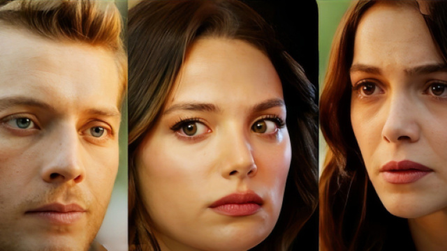 Cihan, Sevilay e Melek – screenshot © La notte nel cuore.