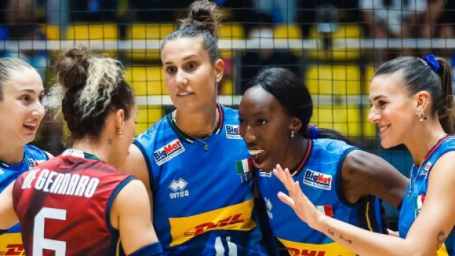 Nazionale italiana di pallavolo – © Pagina Facebook ufficiale della Federazione Italiana Pallavolo.