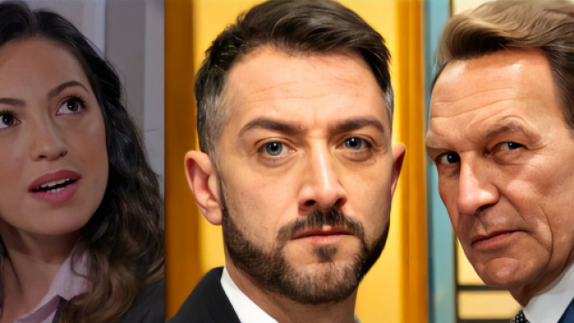 Luciana, Gennaro Gagliotti e Roberto Ferri - screenshot © Rai.