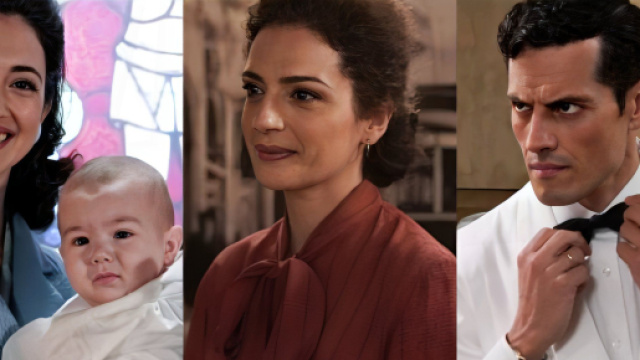 Elvira, Andrea, Concetta e Salvatore - screenshot © Rai 1