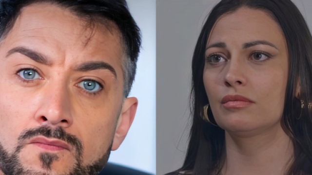 Gennaro Gagliotti e Antonietta - screenshot © Un posto al sole.