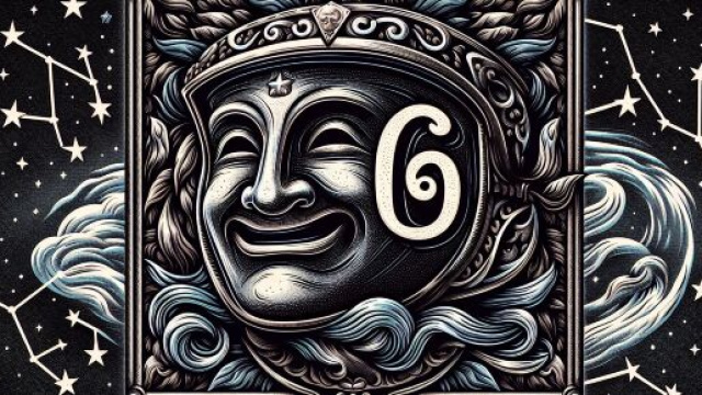 Numero 16 della Smorfia napoletana, fortuna per l'Acquario. © Immagine creata con Dall-E