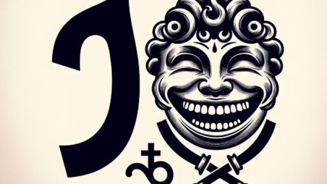 Numero 19 della Smorfia napoletana, 'a resata per l'Ariete. &copy; Immagine creata con Dall-E