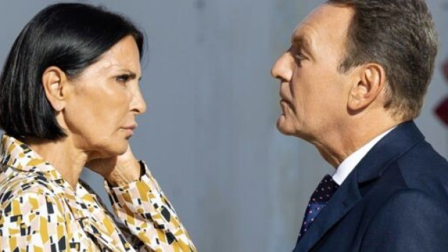 Marina Giordano e Roberto Ferri – © Un posto al sole / Rai.