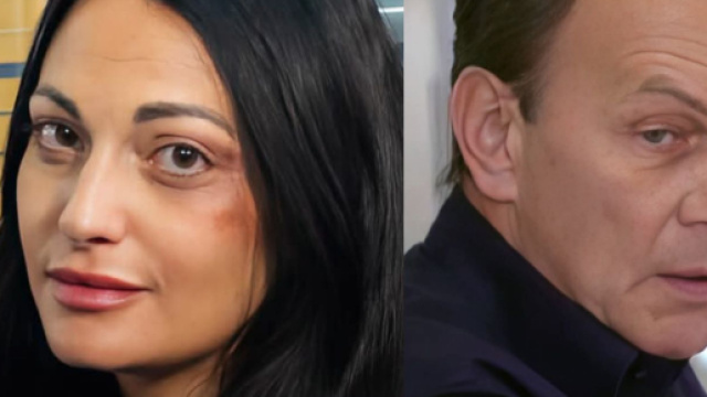 Antonietta e Roberto in una scena di Un posto al sole © Rai.