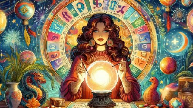 Raffigurazione dell'oroscopo generata con &copy; AI Copilot.