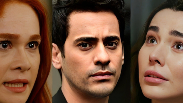 Selin, Tolga e Oylum - screenshot © Tradimento.