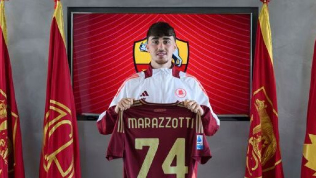 Fabrizio Ramazzotti, calciatore della Roma © Facebook