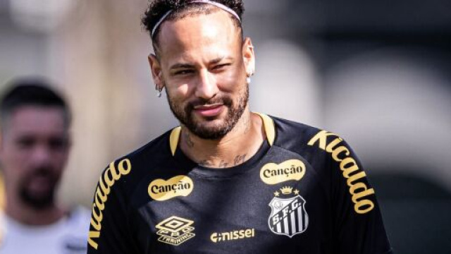 L'attaccante Neymar © Santos Futebol Clube