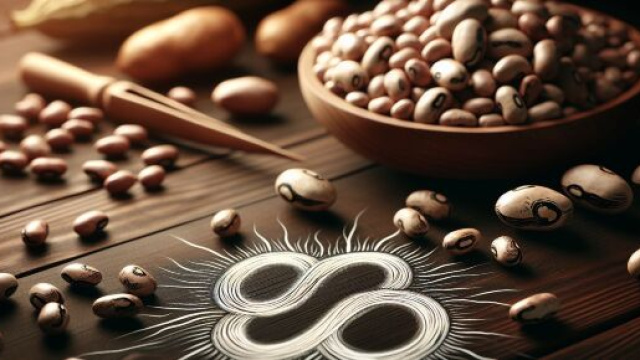 Numero 10 della Smorfia napoletana, 'e fasule. © Immagine creata con Dall-E