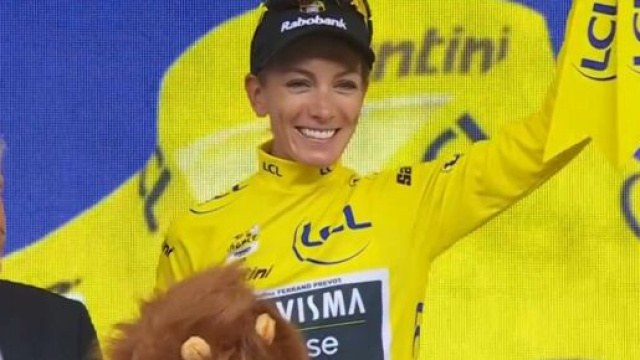 Pauline Ferrand-Prévot – © Screenshot Eurosport.