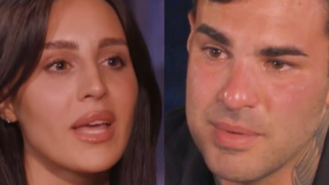 Sarah e Valerio a Temptation Island © Canale 5.