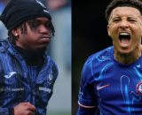 Ademola Lookman, esterno dell'Atalanta. Foto © Atalanta. Jadon Sancho, esterno del Manchester United. Foto © X/Sancho