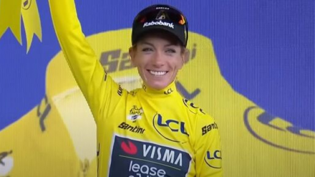 Pauline Ferrand Prèvot - © Screenshot Eurosport