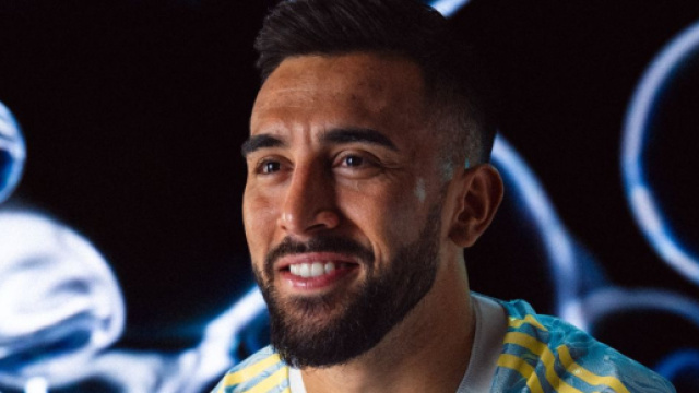 Nico Gonzalez durante un'intervista © Juventus