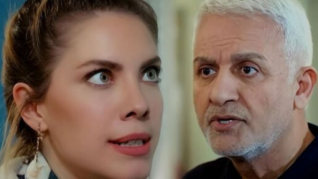 Yildiz e Halit Argun in una scena di Forbidden Fruit © Mediaset.
