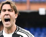Dusan Vlahovic esulta dopo un gol © Juventus FC
