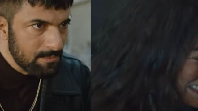 Tahir e Farah in scena © Mediaset