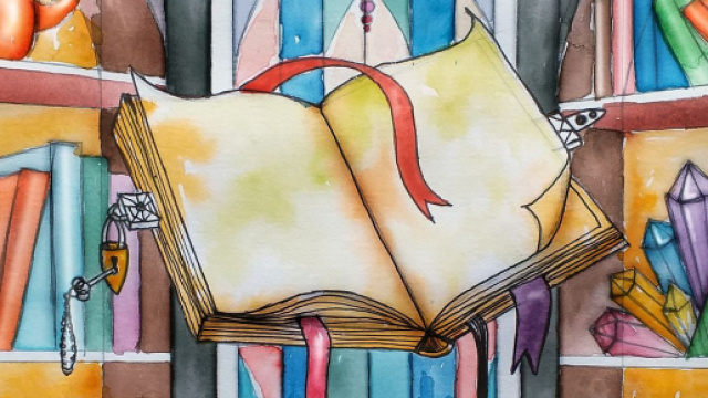 Libri colorati © Immagine di Pixabay