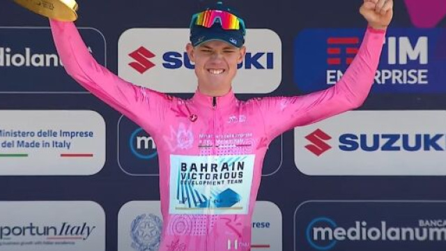 Jakob Omrzel – © YouTube Giro d'Italia.