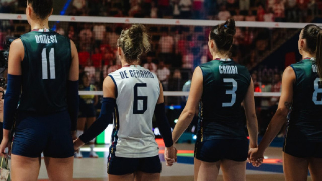 Nazionale italiana di pallavolo © Pagina Facebook ufficiale della Federazione Italiana Pallavolo