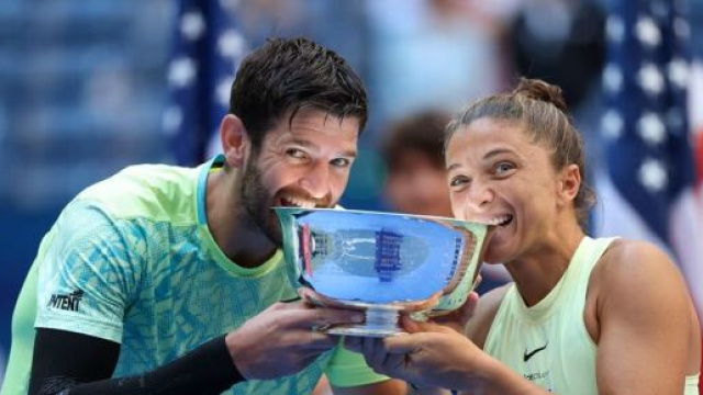 Sara Errani e Andrea Vavassori difenderanno il titolo agli US Open ©USTA