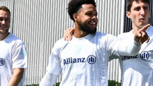 Weston McKennie in allenamento © Juventus FC