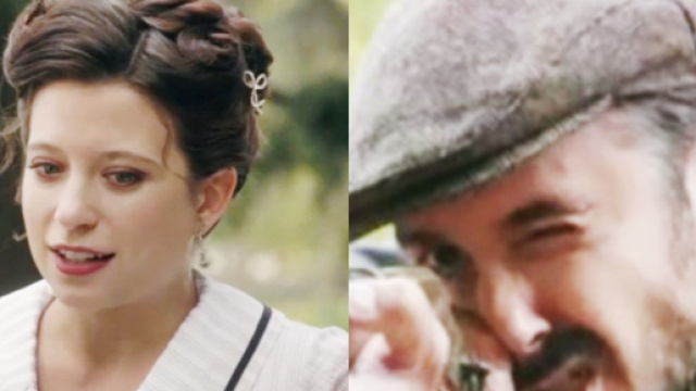 Martina e José Juan in una scena de La Promessa © Mediaset.