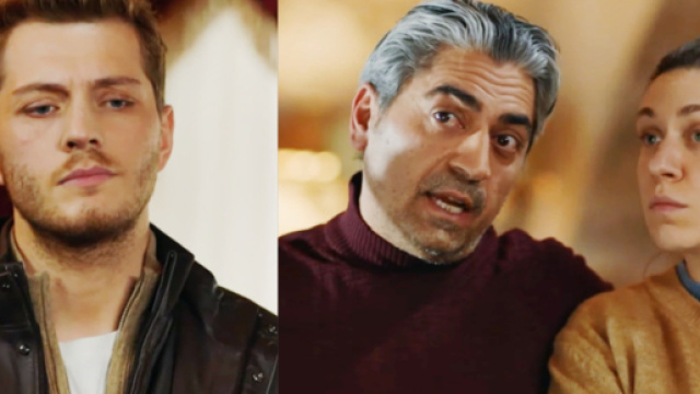Cihan, Bunyamin e Canan in scena © La notte nel cuore – Siyah Kalp.