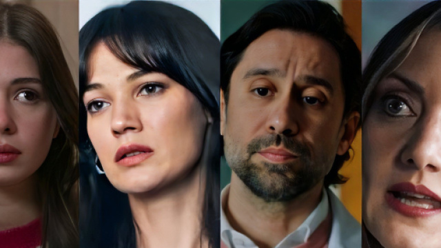 Parla, Ceylin, Cetin e Aylin - screenshot &copy; Segreti di famiglia