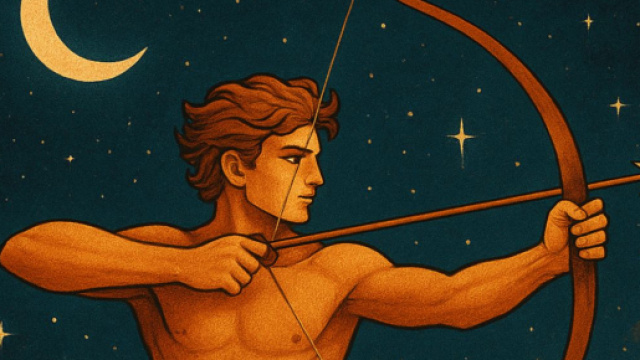 Sagittario &copy; Creata con intelligenza artificiale Canva