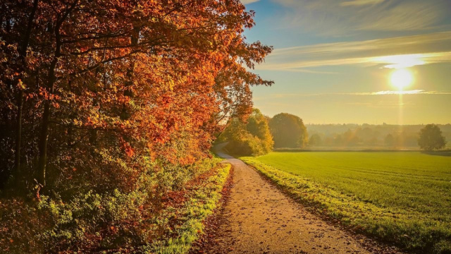 In foto un tramonto autunnale (&copy; Pixabay).