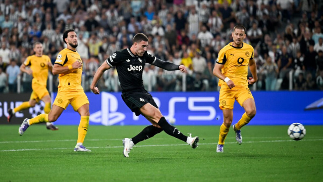 Dusan Vlahovic, attaccante della Juventus. Foto © Juventus FC