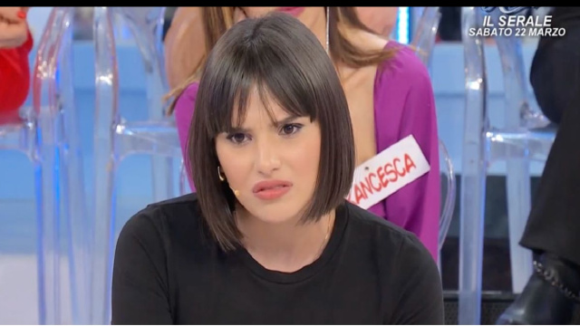 Francesca Polizzi - Screenshot © Canale 5.