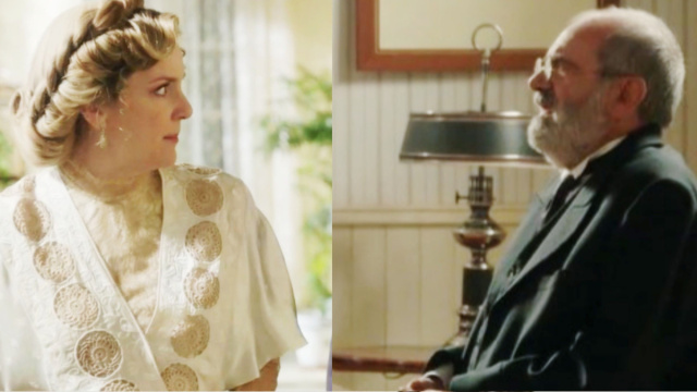 Cruz e Romulo in una scena – © La Promessa.