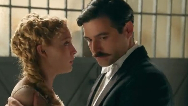 Jana e Manuel in una scena de La Promessa © Mediaset.