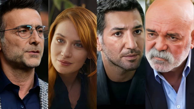 Oltan, Ipek, Kahraman e Sezai – screenshot © Tradimento.