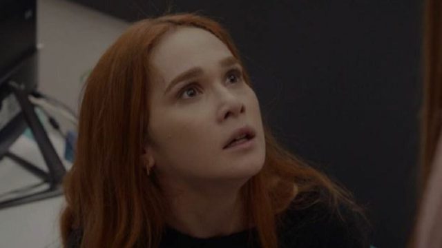 Selin in una scena di Tradimento © Mediaset. Selin in una scena di Tradimento © Mediaset.