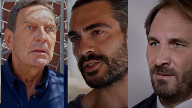 Roberto, Rosario e Alberto - screenshot © Rai.