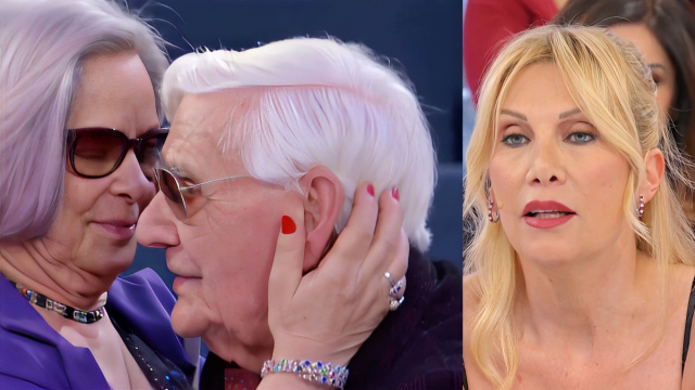 Maria Teresa, Alessandro e Sabrina – Screenshot © Canale 5.