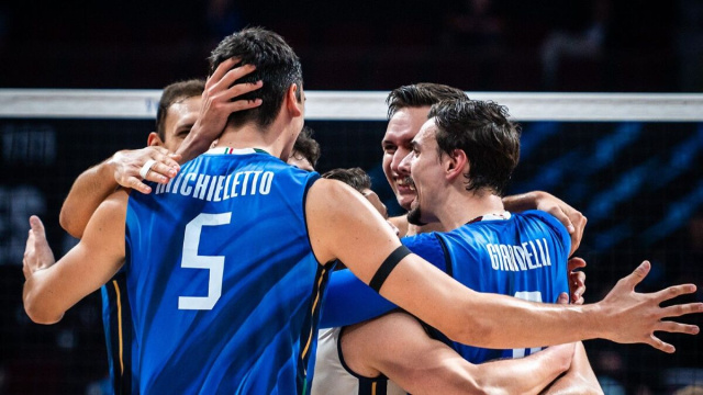 Nazionale italiana di pallavolo © Federazione Italiana Pallavolo/Facebook.