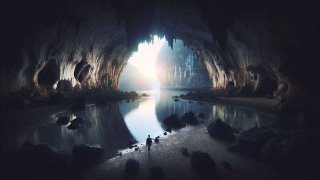 Numero 74 della Smorfia napoletana, 'a rotta per i Pesci. &copy; Immagine creata con Dall-E